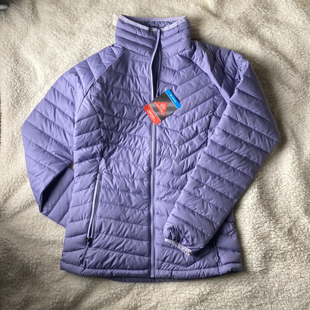 NWT Lavendar Columbia Women’s Omni-Heat Jacket